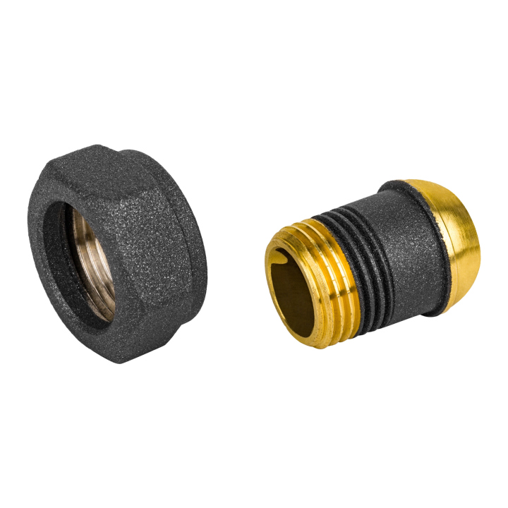 Złączka zaciskowa GW 3/4 x GZ 1/2 grafit