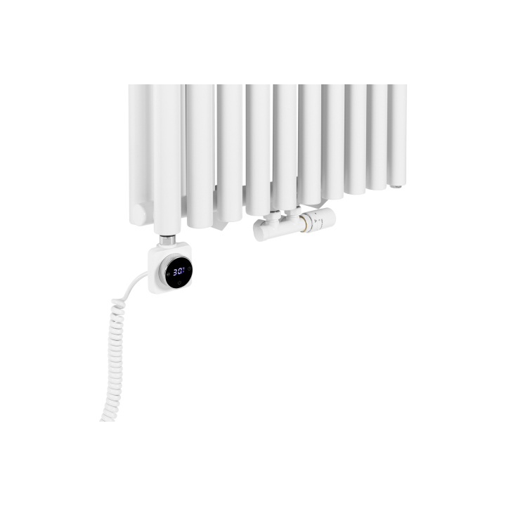 Grzejnik dekoracyjny Gilda GD2E 1800x590 biały