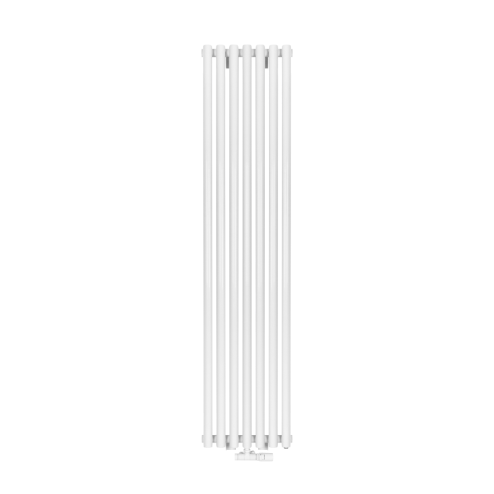 Grzejnik dekoracyjny Gilda GD1E 1800x413 biały