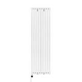 Grzejnik dekoracyjny Gilda GD1E 1800x531 biały