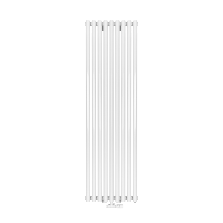 Grzejnik dekoracyjny Gilda GD1E 1800x531 biały