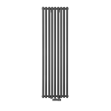 Grzejnik dekoracyjny Gilda GD1E 1800x531 grafit