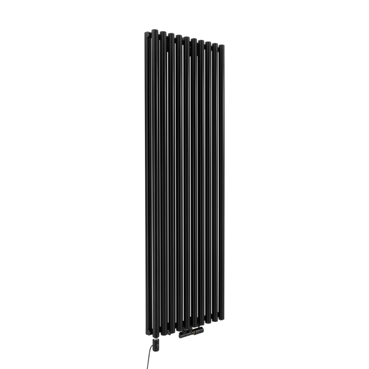 Grzejnik dekoracyjny Gilda GD2E 1800x590 czarny