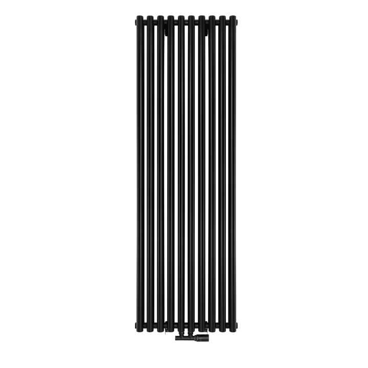 Grzejnik dekoracyjny Gilda GD2E 1800x590 czarny