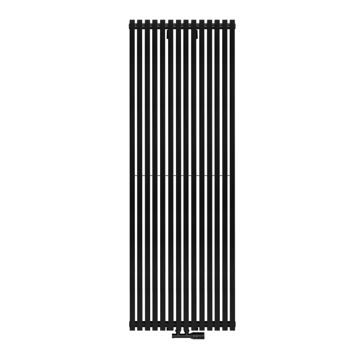 Grzejnik dekoracyjny Nomad ND1E 1800x630 czarny