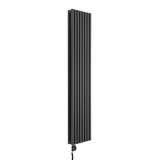 Grzejnik dekoracyjny Nomad ND2E 1800x360 grafit