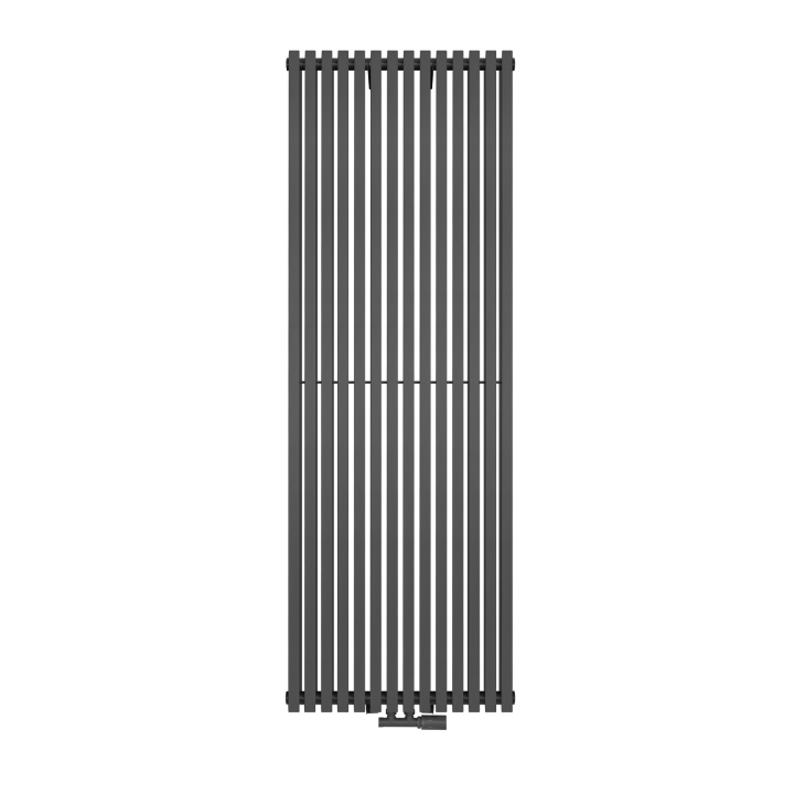 Grzejnik dekoracyjny Nomad ND2E 1800x630 grafit