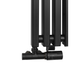 Grzejnik dekoracyjny Concert 1800x330 czarny