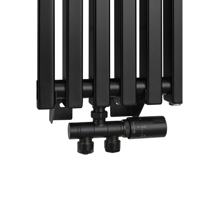 Grzejnik dekoracyjny Concert 1800x330 czarny