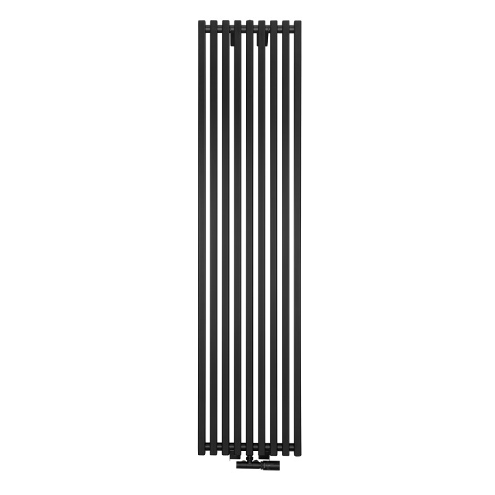 Grzejnik dekoracyjny Concert 1800x430 czarny
