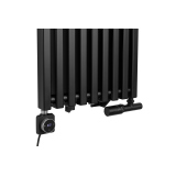 Grzejnik dekoracyjny Concert 1800x430 czarny