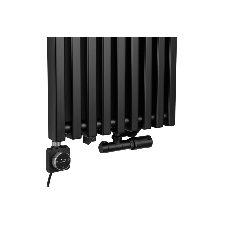 Grzejnik dekoracyjny Concert 1800x430 czarny