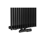 Grzejnik dekoracyjny Edo ED1 1800x394 czarny
