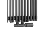 Grzejnik dekoracyjny Edo ED1 1800x507 grafit