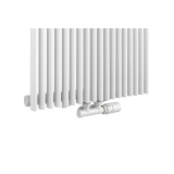 Grzejnik dekoracyjny Edo ED1 1800x507 biały