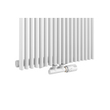 Grzejnik dekoracyjny Edo ED1 1800x507 biały