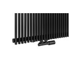 Grzejnik dekoracyjny Edo ED1 1800x620 czarny