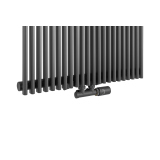 Grzejnik dekoracyjny Edo ED1 1800x620 grafit