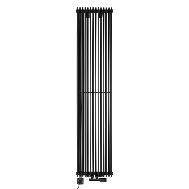 Grzejnik dekoracyjny Edo ED2E 1800x394 czarny