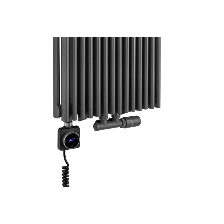 Grzejnik dekoracyjny Edo ED2E 1800x394 grafit