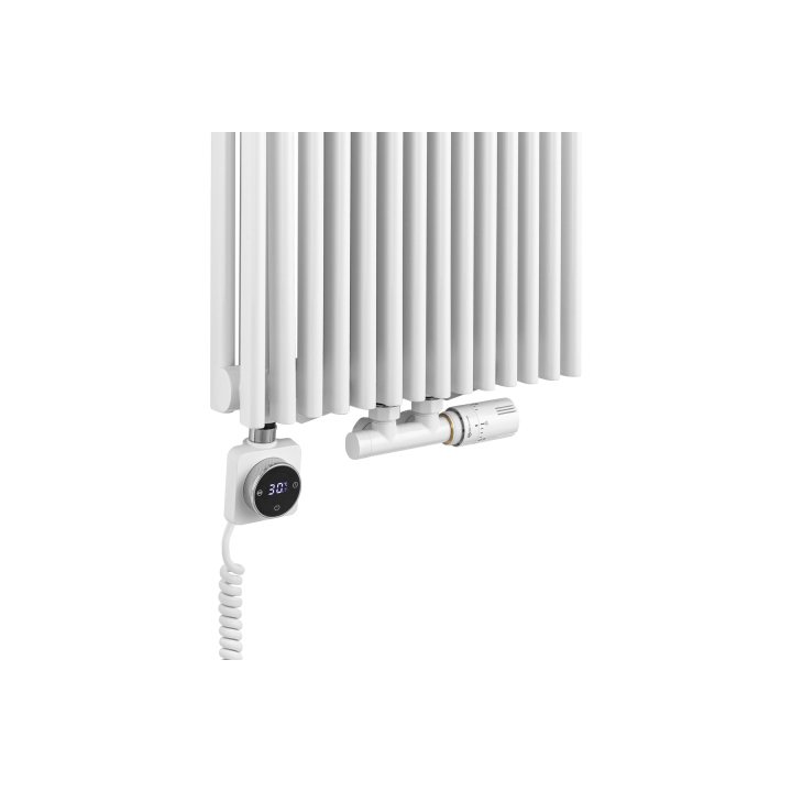 Grzejnik dekoracyjny Edo ED2E 1800x394 biały