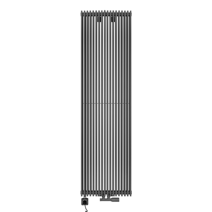 Grzejnik dekoracyjny Edo ED2E 1800x507 grafit