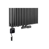 Grzejnik dekoracyjny Edo ED2E 1800x507 grafit