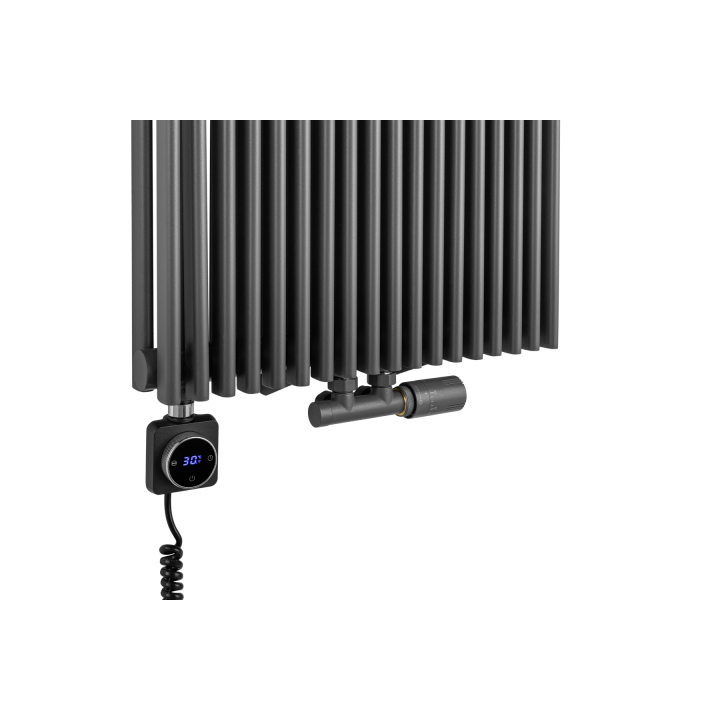 Grzejnik dekoracyjny Edo ED2E 1800x507 grafit