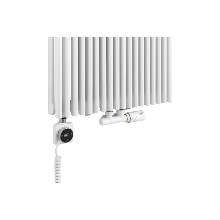 Grzejnik dekoracyjny Edo ED2E 1800x507 biały