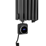 Grzejnik dekoracyjny Edo ED2E 1800x507 grafit