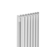 Grzejnik dekoracyjny Edo ED2E 1800x507 biały