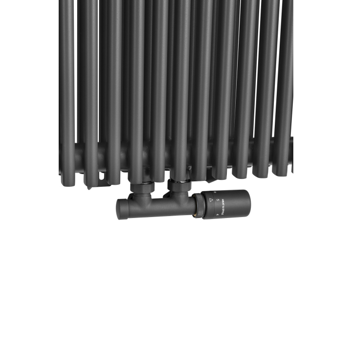 Grzejnik dekoracyjny Edo ED2E 1800x507 grafit