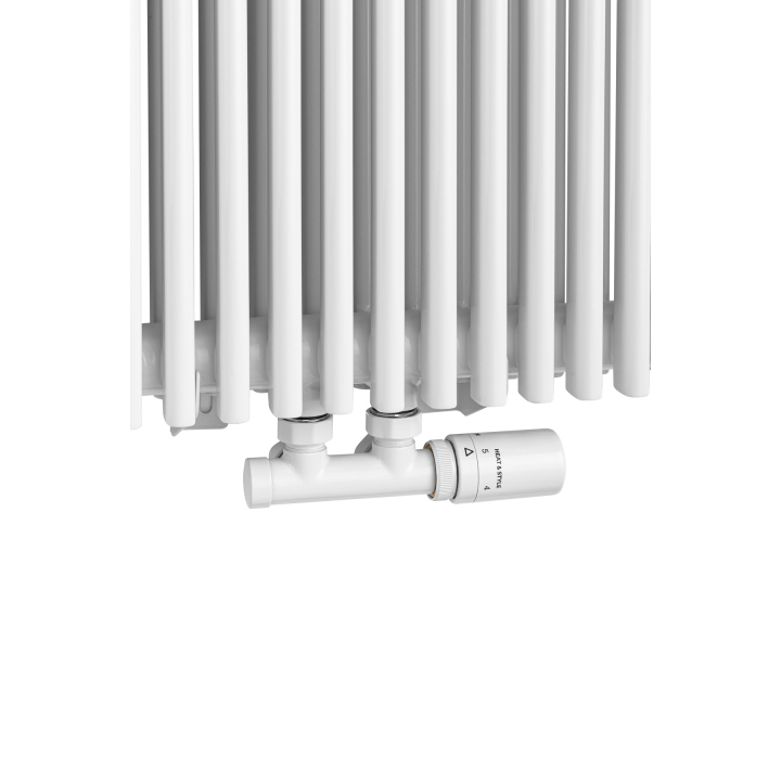 Grzejnik dekoracyjny Edo ED2E 1800x507 biały