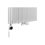 Grzejnik dekoracyjny Edo ED2E 1800x620 biały