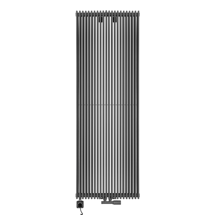 Grzejnik dekoracyjny Edo ED2E 1800x620 czarny