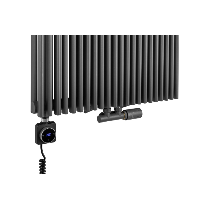 Grzejnik dekoracyjny Edo ED2E 1800x620 grafit