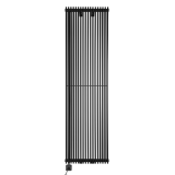 Grzejnik dekoracyjny Edo ED2E 1800x507 czarny