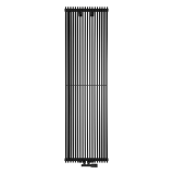 Grzejnik dekoracyjny Edo ED2E 1800x507 czarny