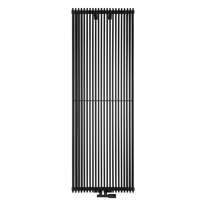 Grzejnik dekoracyjny Edo ED2E 1800x620 czarny