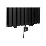 Grzejnik dekoracyjny Ultra Slim US2 1600x612 czarny