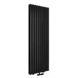 Grzejnik dekoracyjny Ultra Slim US2 1600x612 czarny