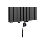 Grzejnik dekoracyjny Ultra Slim US2 1600x612 grafit