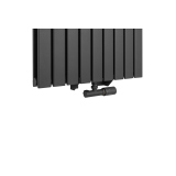 Grzejnik dekoracyjny Ultra Slim US2 1600x612 grafit