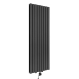 Grzejnik dekoracyjny Ultra Slim US2 1600x612 grafit