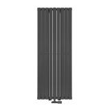 Grzejnik dekoracyjny Ultra Slim US2 1600x612 grafit