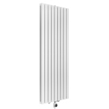 Grzejnik dekoracyjny Ultra Slim US2 1600x612 biały