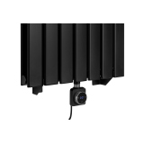 Grzejnik dekoracyjny Ultra Slim US2 1600x476 czarny