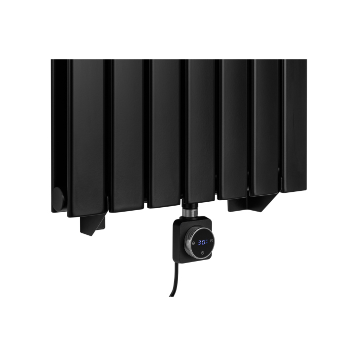 Grzejnik dekoracyjny Ultra Slim US2 1600x476 czarny