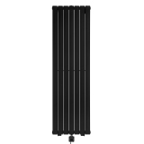 Grzejnik dekoracyjny Ultra Slim US2 1600x476 czarny