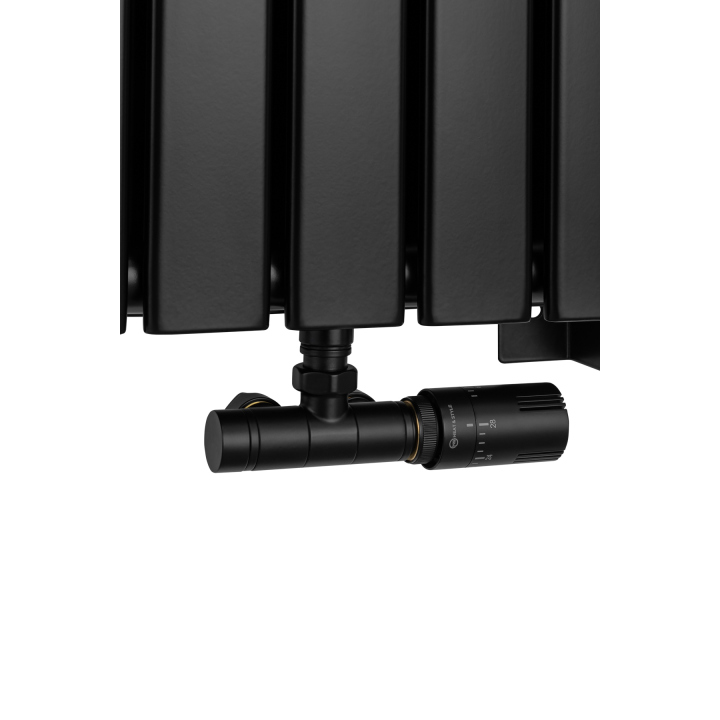 Grzejnik dekoracyjny Ultra Slim US2 1600x476 czarny